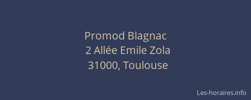 Promod Blagnac
