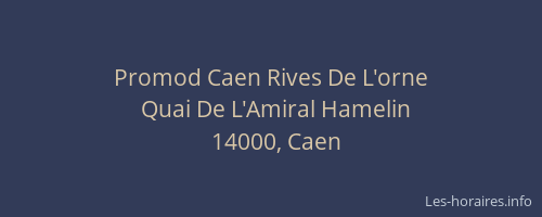 Promod Caen Rives De L'orne