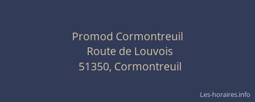 Promod Cormontreuil
