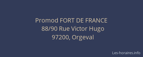 Promod FORT DE FRANCE