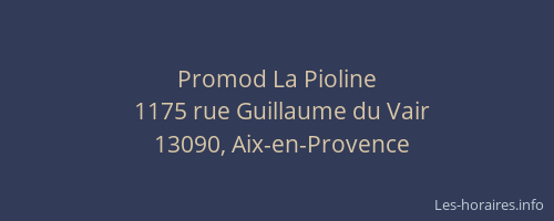 Promod La Pioline