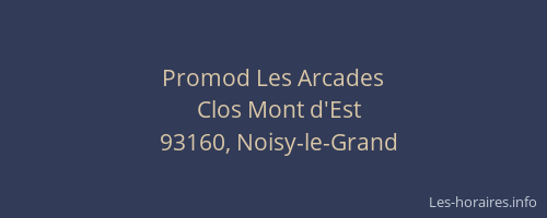 Promod Les Arcades