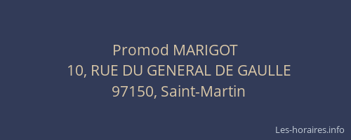 Promod MARIGOT