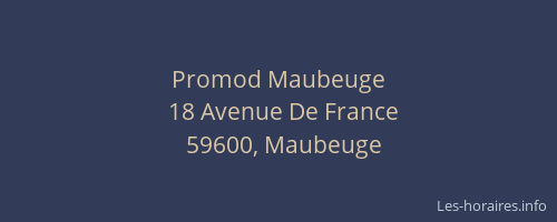 Promod Maubeuge