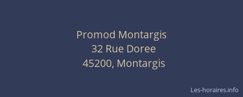 Promod Montargis