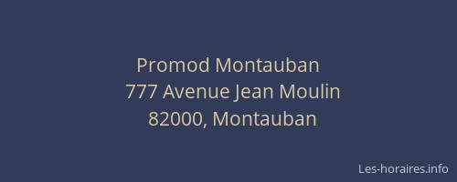 Promod Montauban