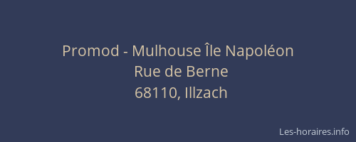 Promod - Mulhouse &Icirc;le Napol&eacute;on