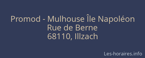 Promod - Mulhouse Île Napoléon