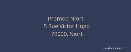 Promod Niort