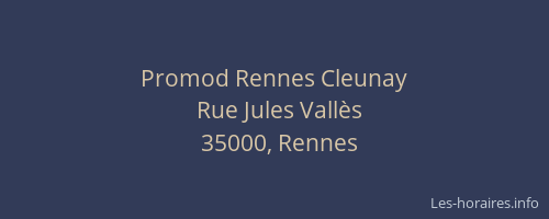 Promod Rennes Cleunay