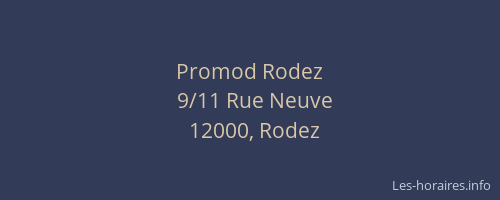 Promod Rodez