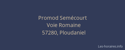 Promod Semécourt