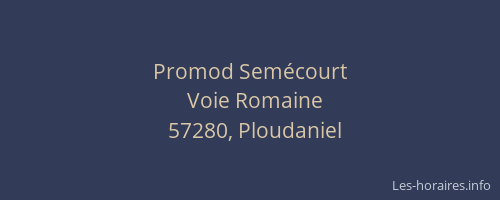 Promod Sem&eacute;court