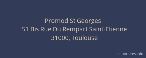 Promod St Georges