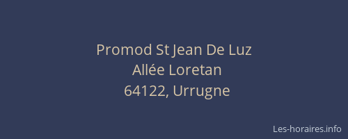 Promod St Jean De Luz