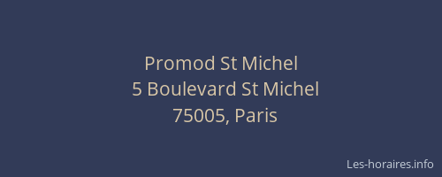 Promod St Michel