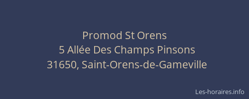 Promod St Orens
