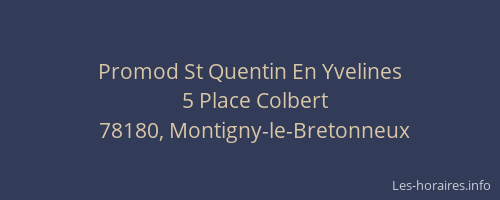 Promod St Quentin En Yvelines