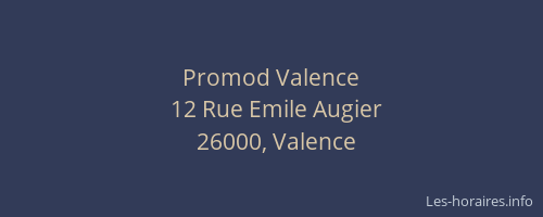 Promod Valence