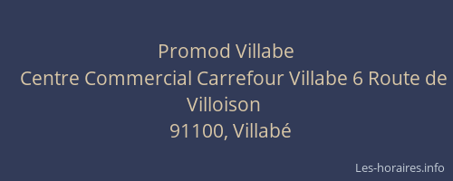 Promod Villabe