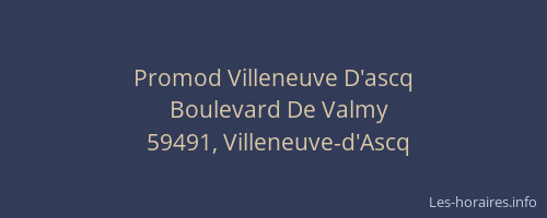 Promod Villeneuve D'ascq