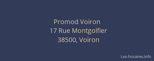 Promod Voiron