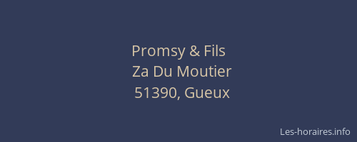 Promsy & Fils