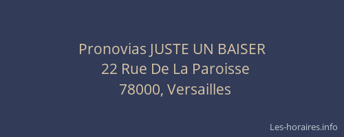 Pronovias JUSTE UN BAISER