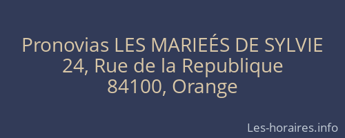Pronovias LES MARIEÉS DE SYLVIE