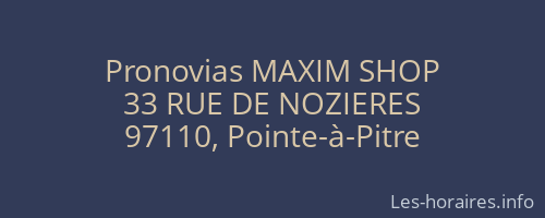 Pronovias MAXIM SHOP