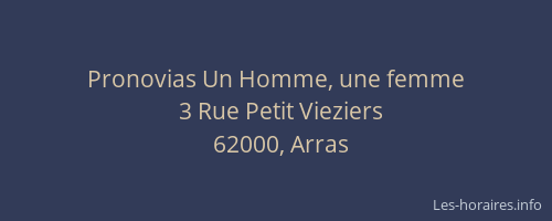 Pronovias Un Homme, une femme