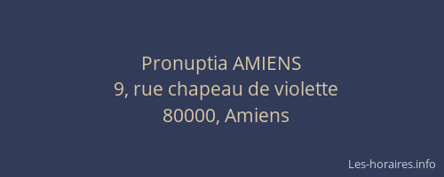 Pronuptia AMIENS