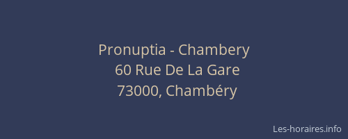 Pronuptia - Chambery