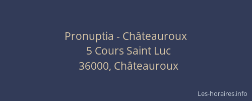 Pronuptia - Châteauroux