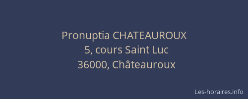 Pronuptia CHATEAUROUX