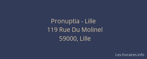 Pronuptia - Lille