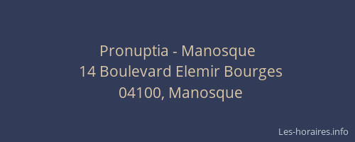 Pronuptia - Manosque