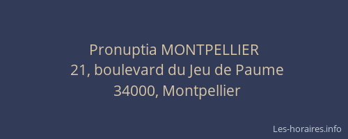 Pronuptia MONTPELLIER