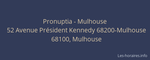 Pronuptia - Mulhouse