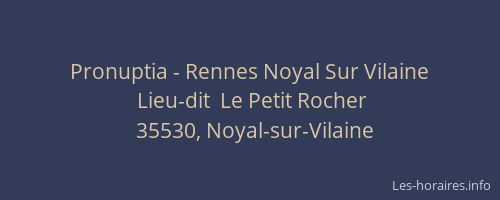 Pronuptia - Rennes Noyal Sur Vilaine