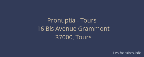 Pronuptia - Tours