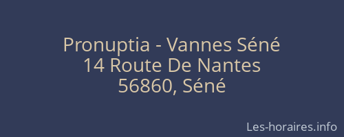 Pronuptia - Vannes Séné