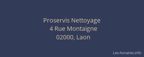Proservis Nettoyage