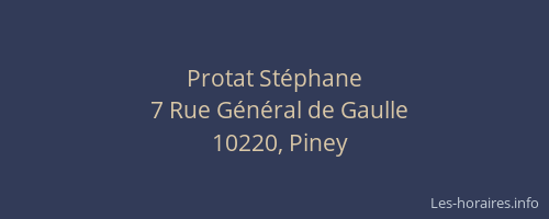 Protat Stéphane
