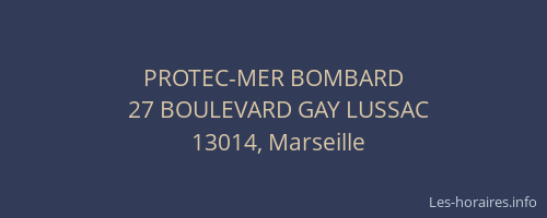 PROTEC-MER BOMBARD