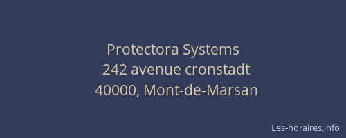 Protectora Systems