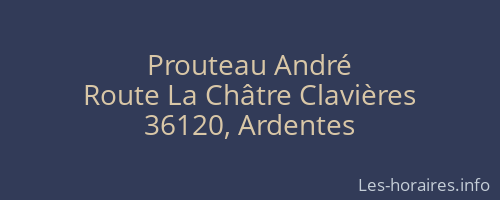 Prouteau André