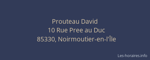 Prouteau David