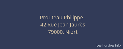 Prouteau Philippe