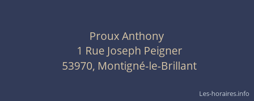 Proux Anthony